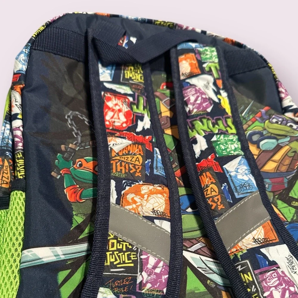 Kids Tales Of The Teenage Mutant Ninja Turtles 3D Glow In The Dark Backpack